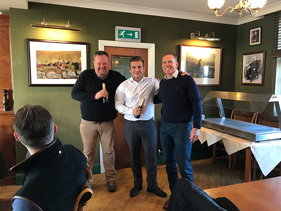 With Andy Jansons was Simon Guest and Nick Johnson
